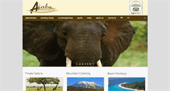 Desktop Screenshot of ajabu-adventures.com